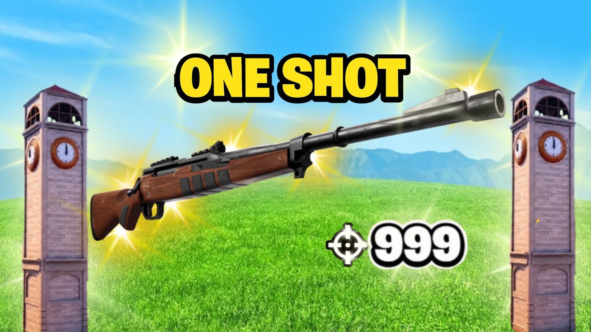 Sniper Game (one shot) — Fortnite Creative map