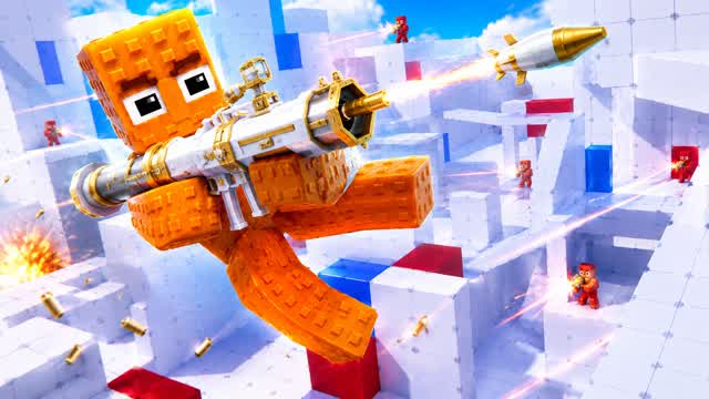 RED VS BLUE ๐ด๐ต CRACK โ Fortnite Creative map