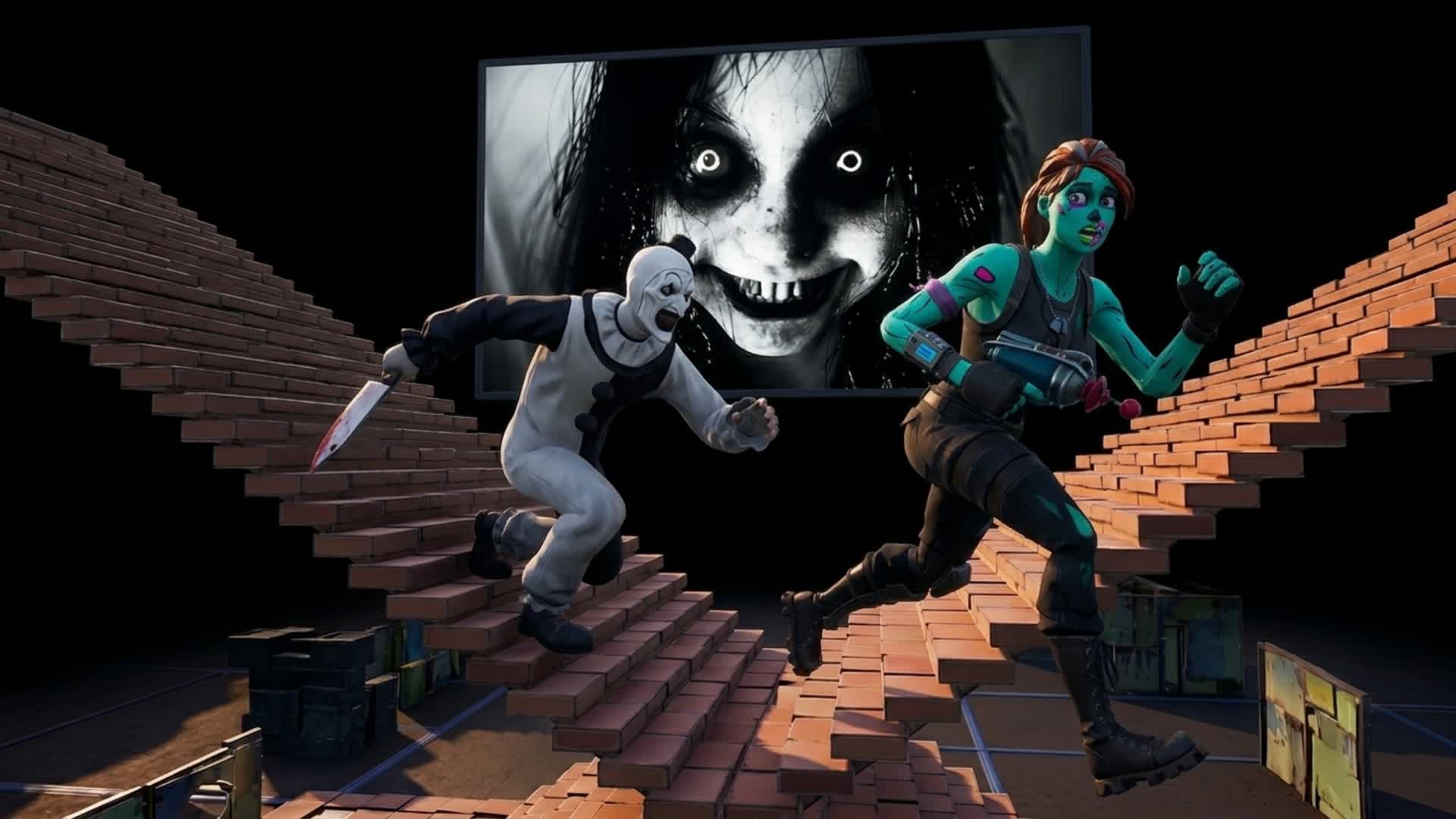 1v1 horror — Fortnite Creative map