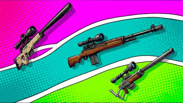 CIRCLE SNIPER ONESHOT 🎯 — Fortnite Creative map