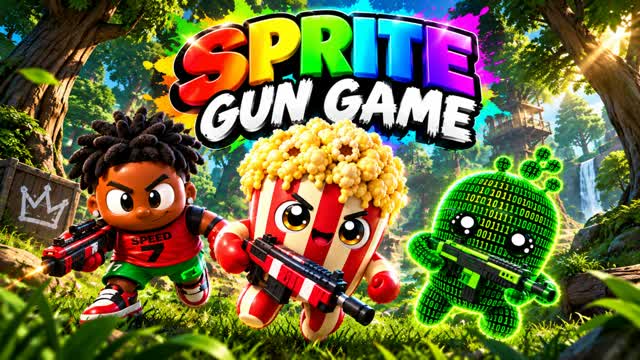 😎SPRITE GUN GAME🎯 ONE SHOT🔫 — Fortnite Creative map