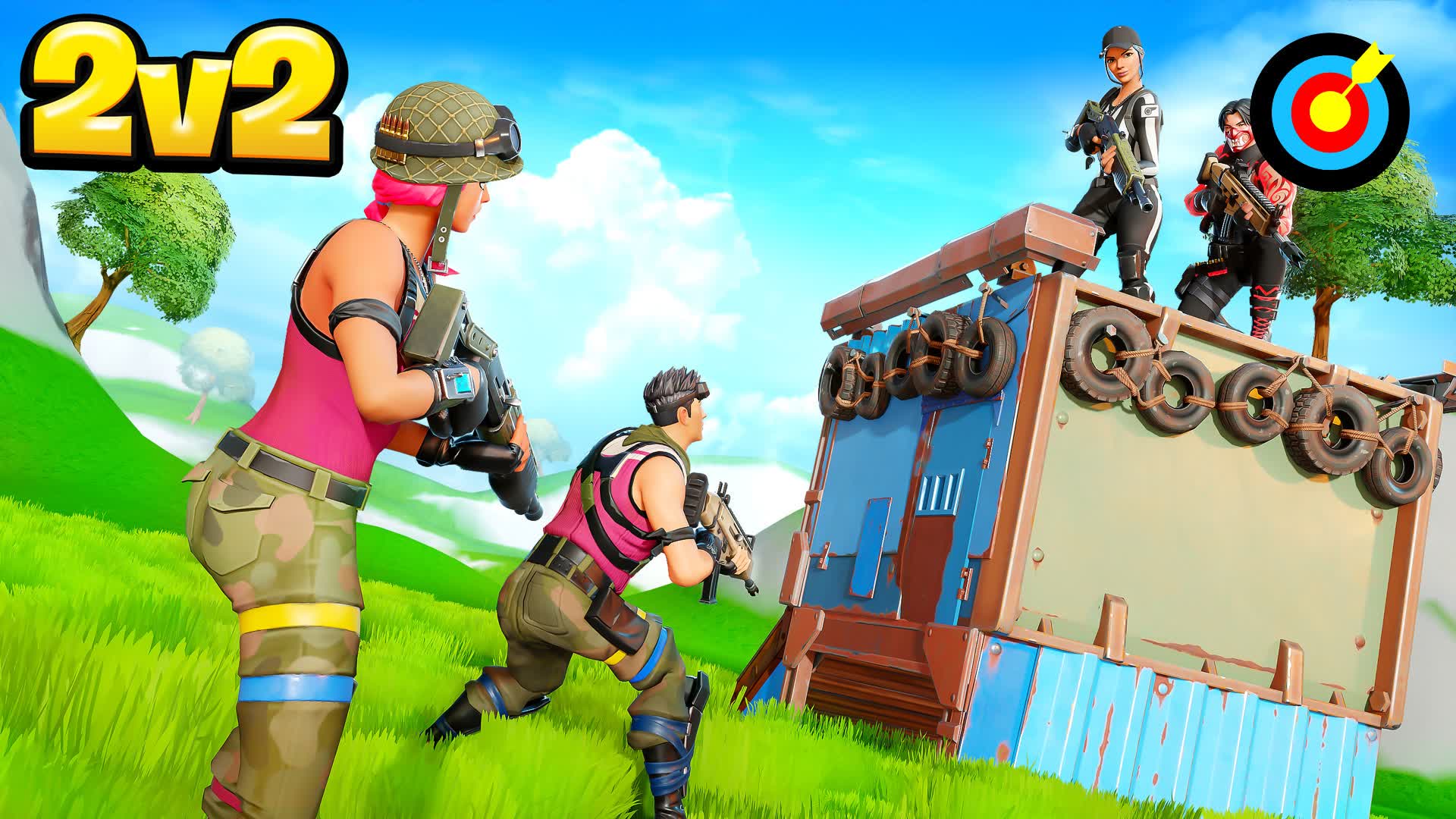 3v3 Zero Build Rapid No Build NB 3v3v3 — Fortnite Creative map