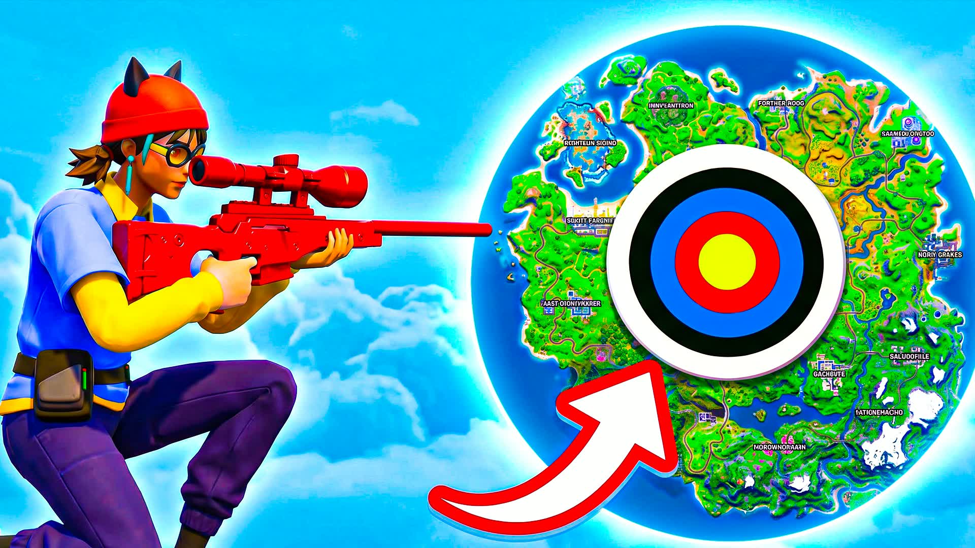TRICKSHOT EMPORIOUS PARKOUR🎯 — Fortnite Creative map