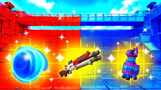 RED VS BLUE SPACE FIND π΄π΅ β Fortnite Creative map