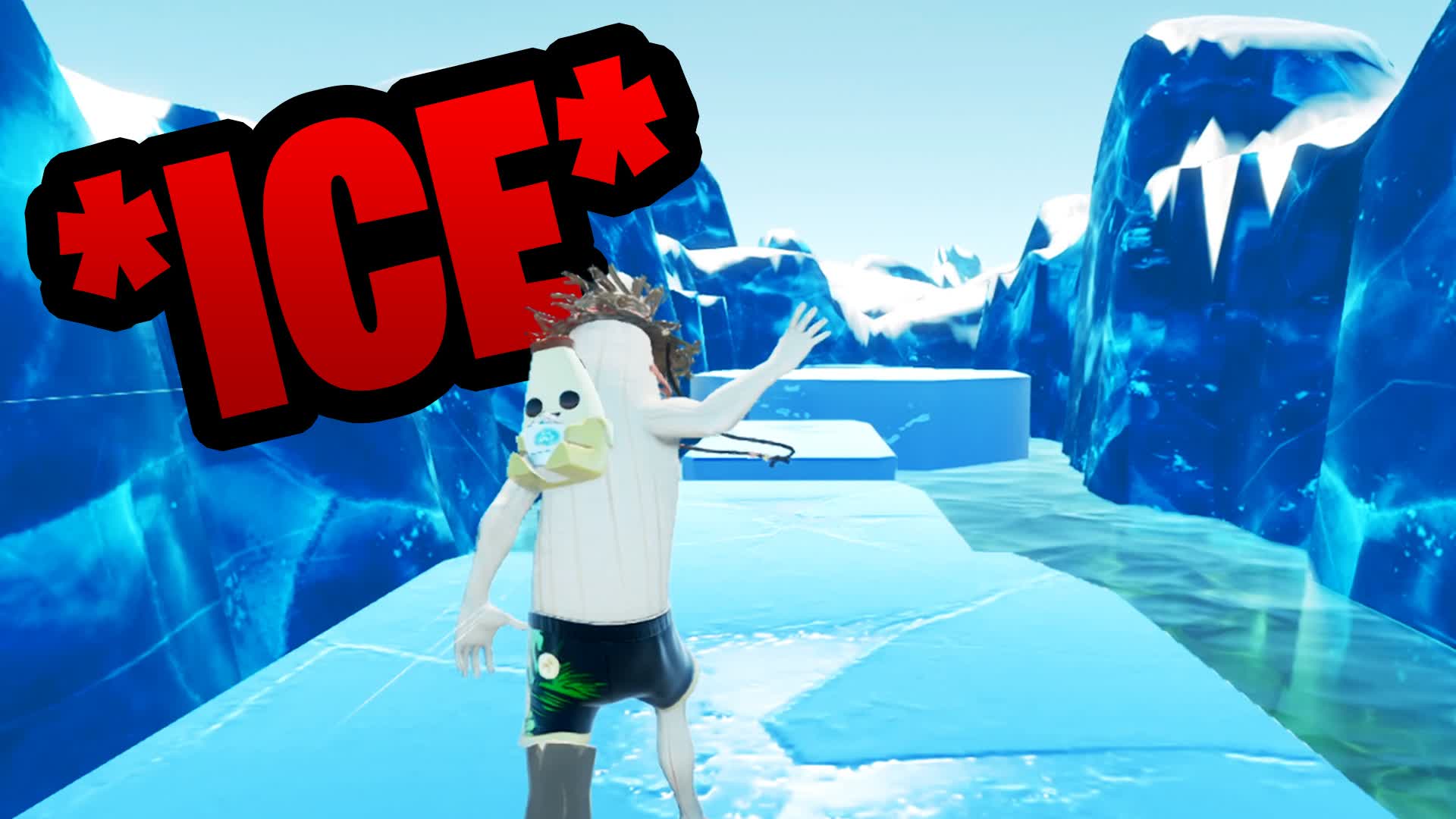 ICE PARKOUR — Fortnite Creative map
