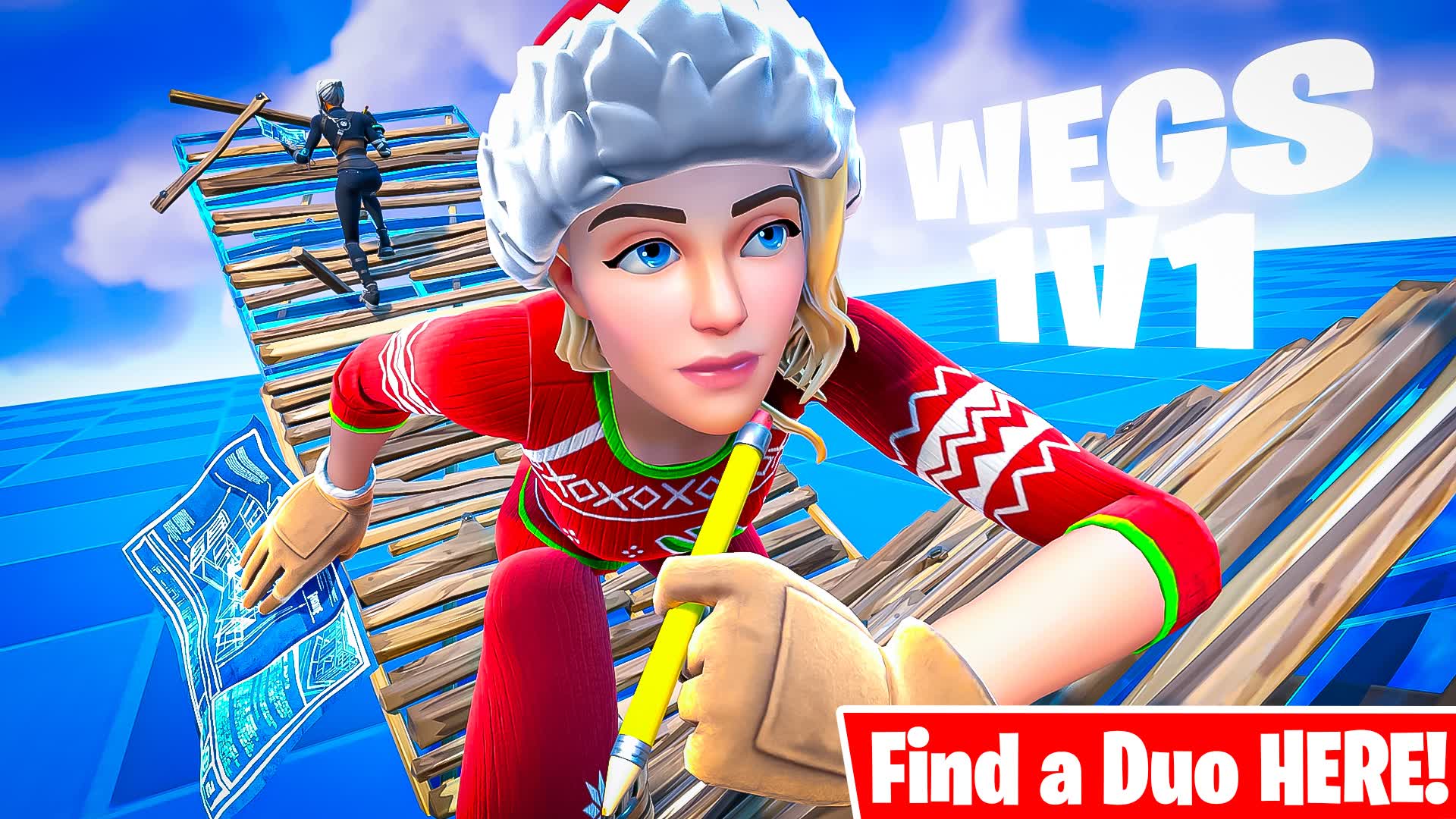 WEGS 1V1 (AIM & PIECE CONTROL PRACTICE) — Fortnite Creative map