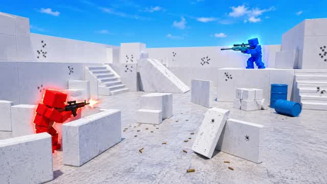 RED VS BLUE DONOSUF ๐ด๐ต โ Fortnite Creative map