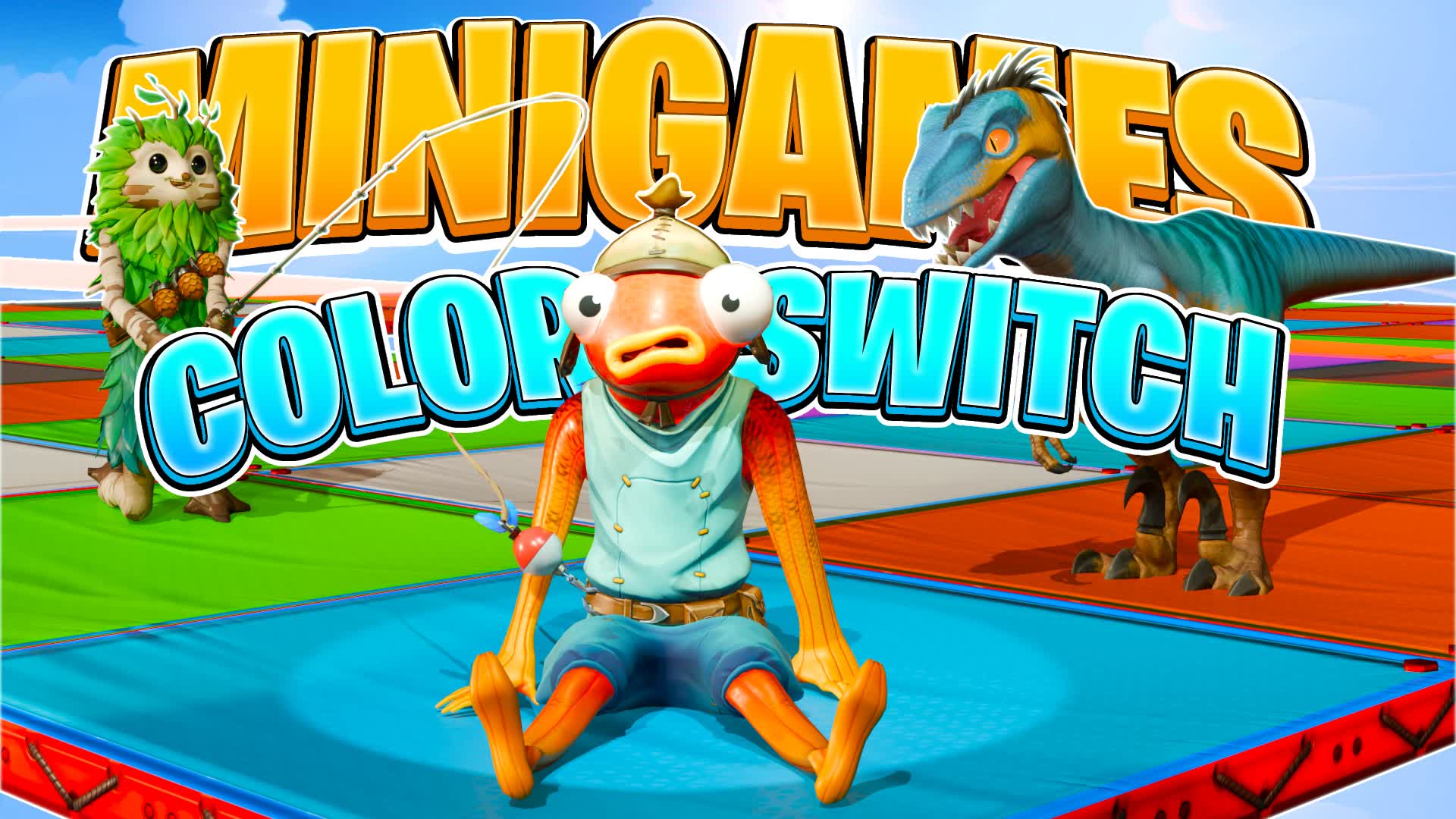 COLOR SWITCH MINIGAMES — Fortnite Creative map