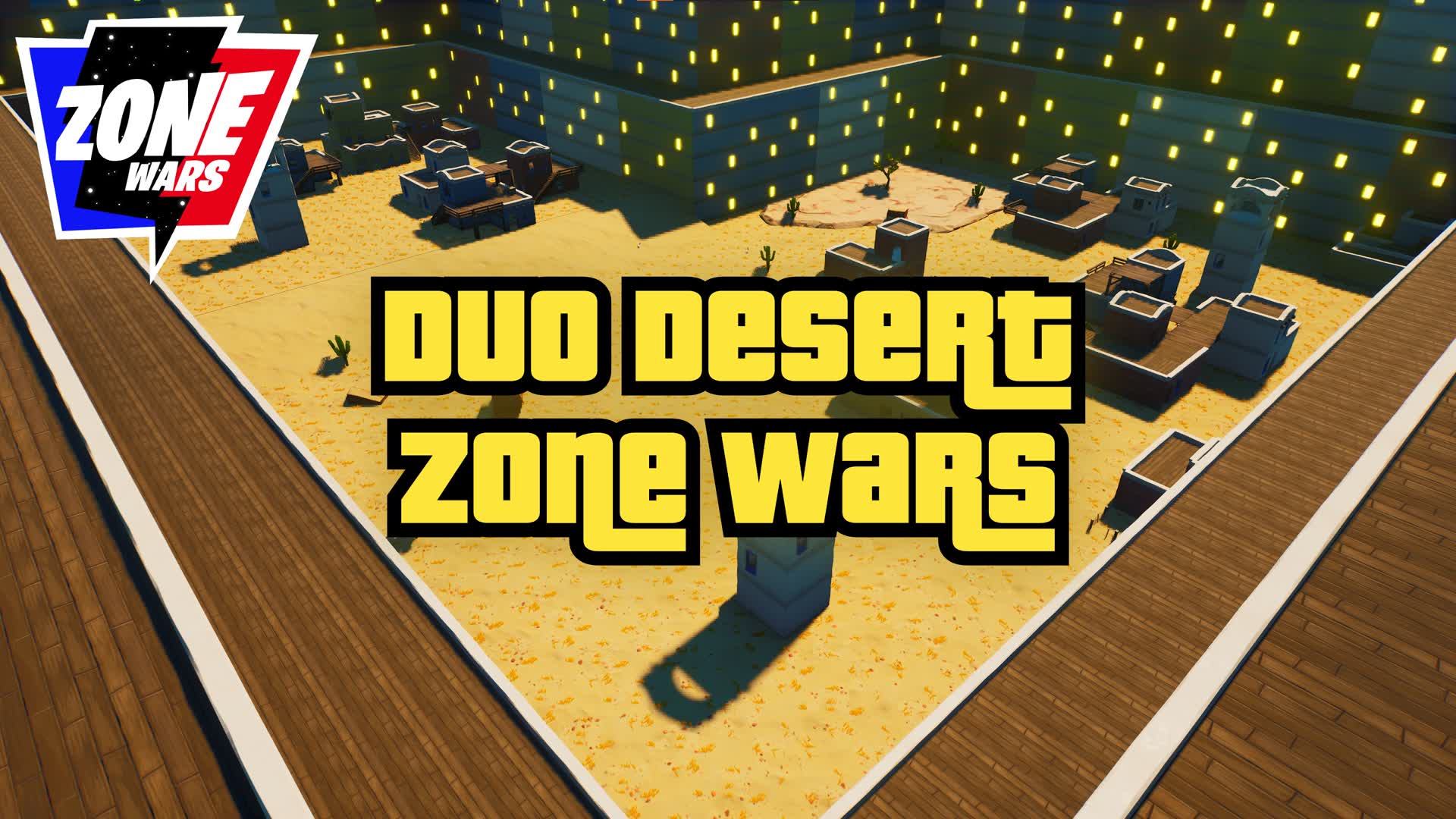❤️ Desert Zone Wars - Custom DUO ❤️ — Fortnite Creative map