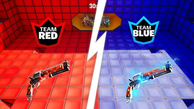 Red vs Blue Dual Mode β Fortnite Creative map