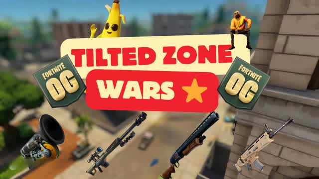 ⭐TILITED ZONE WARS⭐ — Fortnite Creative map