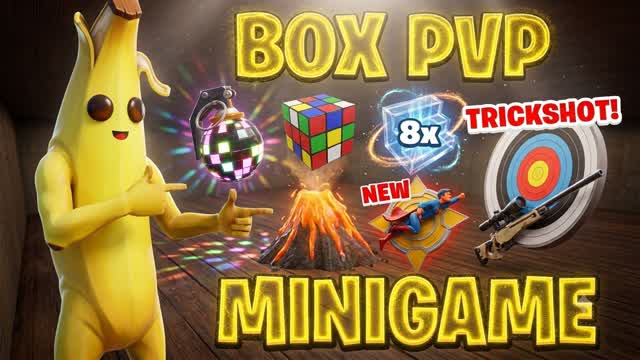 MINIGAMES BOX PVP ๐ฆ๐ โ Fortnite Creative map