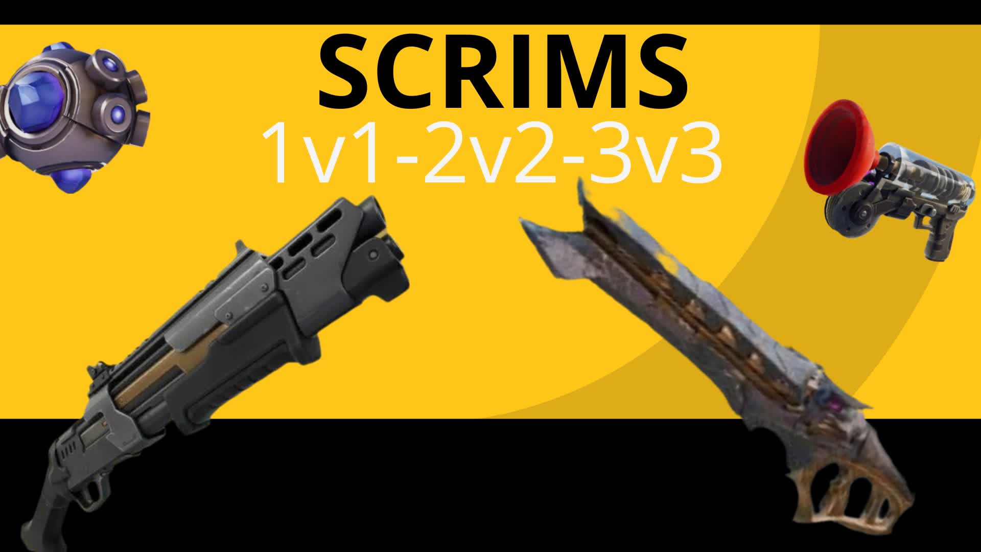 Scrims 1v1-2v2-3v3 — Fortnite Creative map