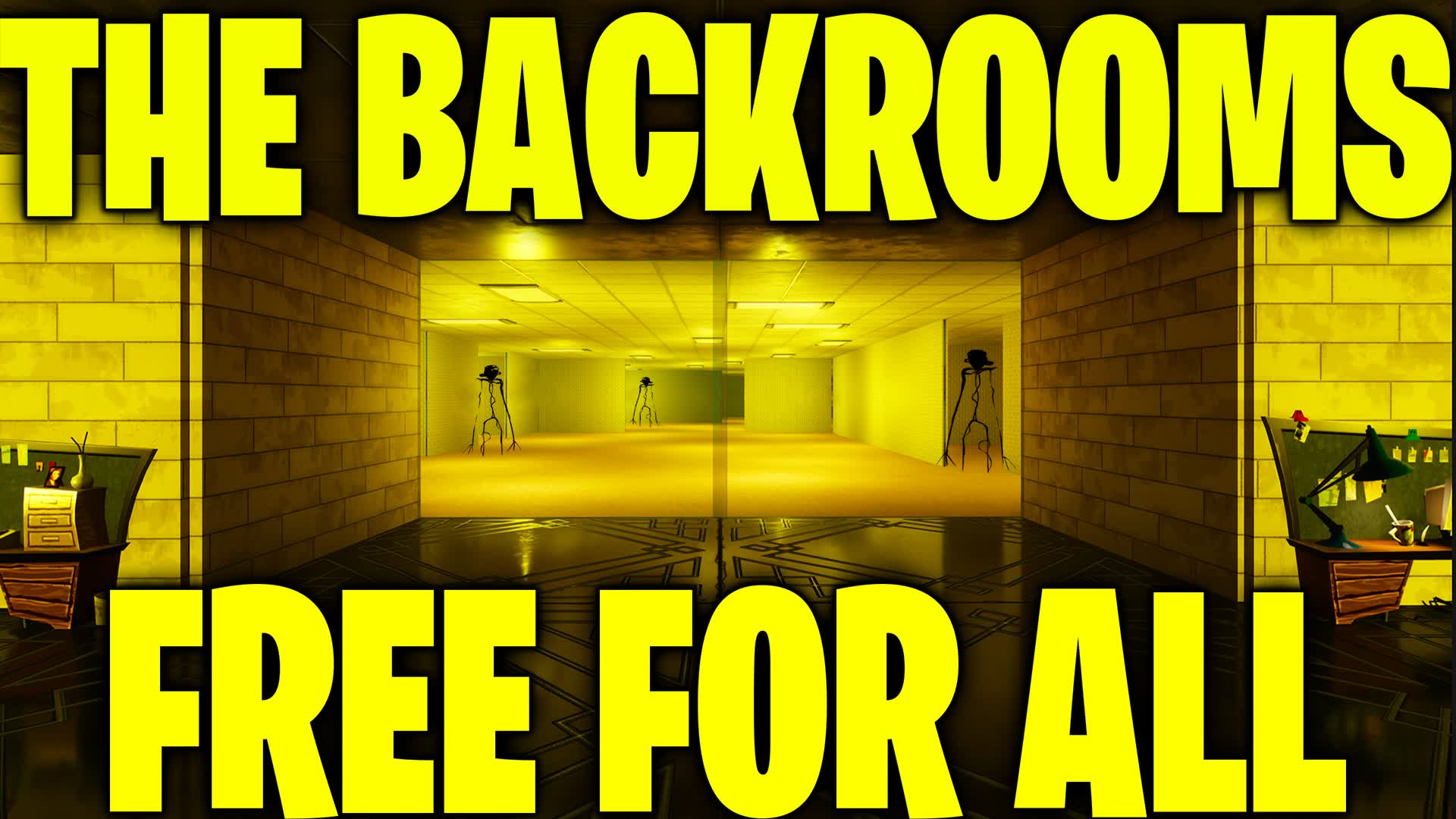 Backrooms Free For All — Fortnite Creative map