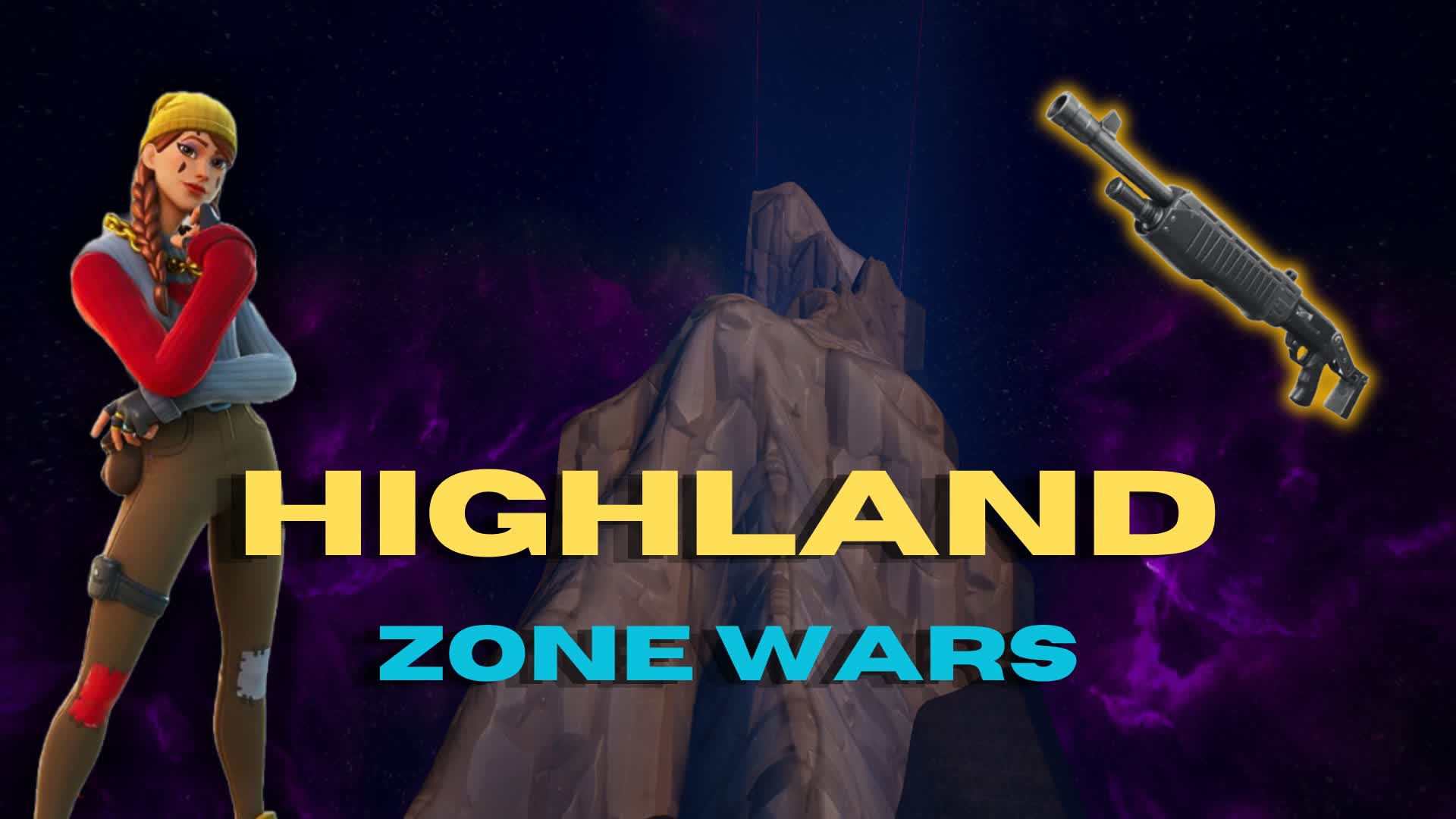 Highland Zone Wars — Fortnite Creative map