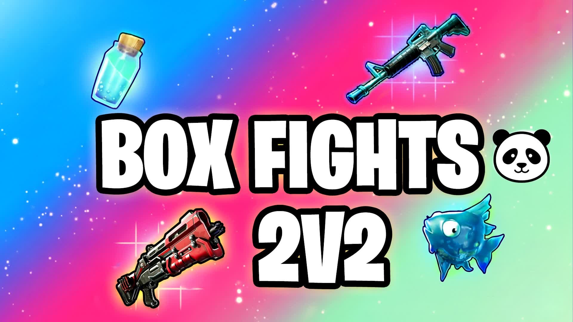unc PANDA BOX FIGHTS (2V2)📦 — Fortnite Creative map
