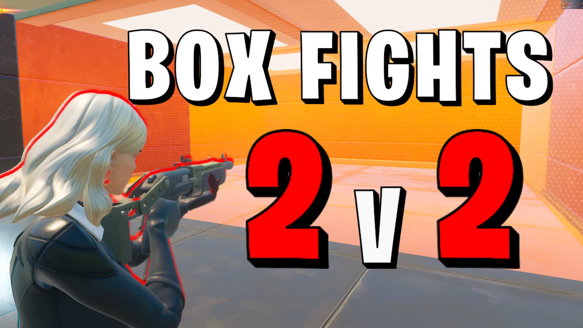 2v2 BOX PVP โ Fortnite Creative map
