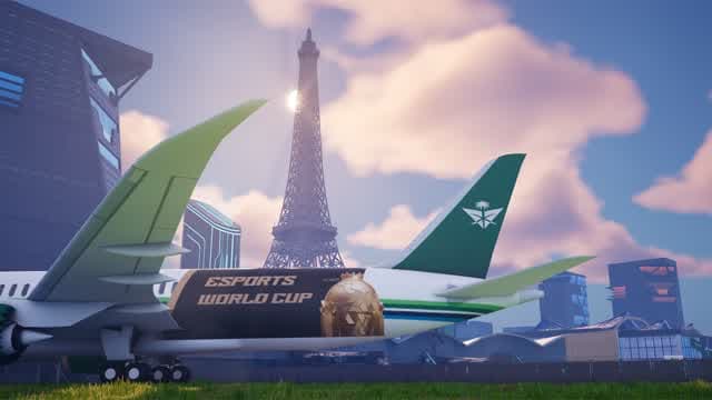 Saudia Airport: Final Boarding — Fortnite Creative map