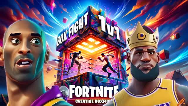 NBA Box Fight — Fortnite Creative map