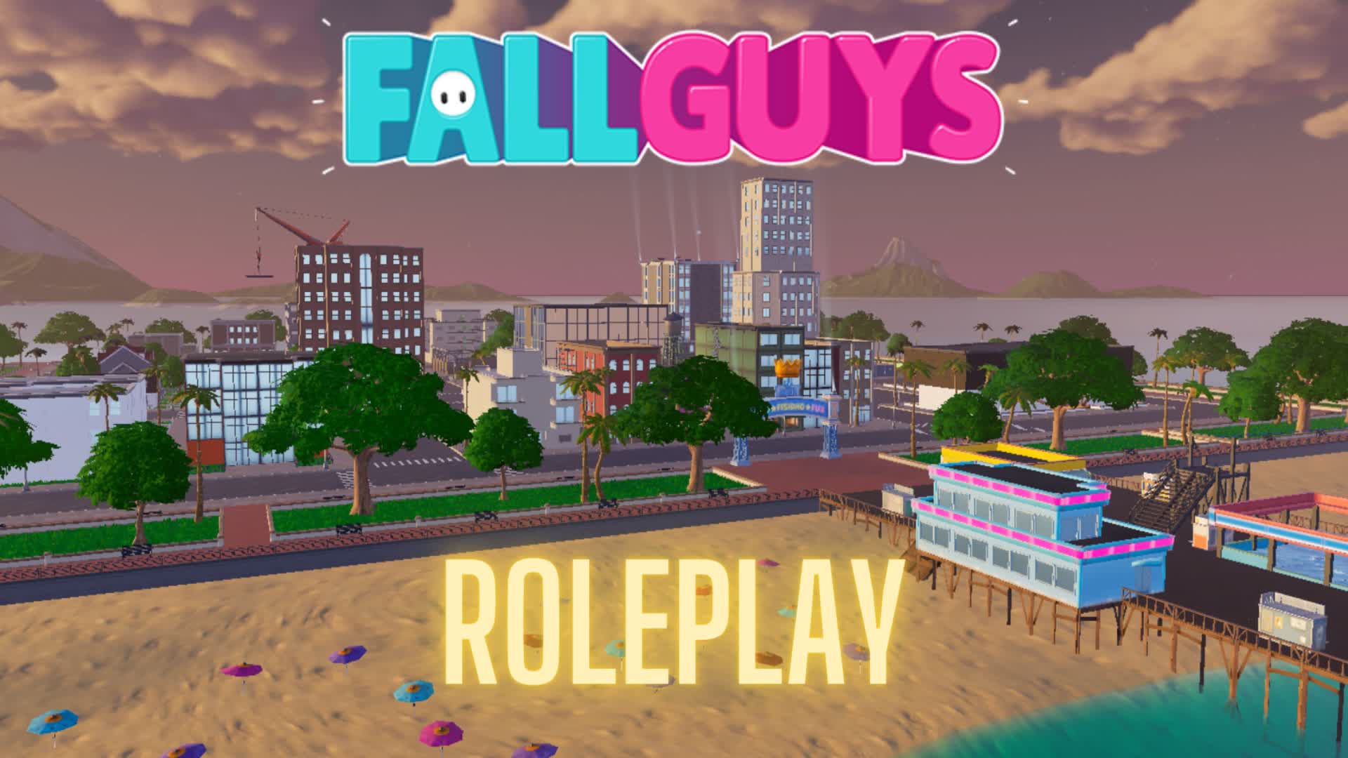 Fall Guys RolePlay — Fortnite Creative map