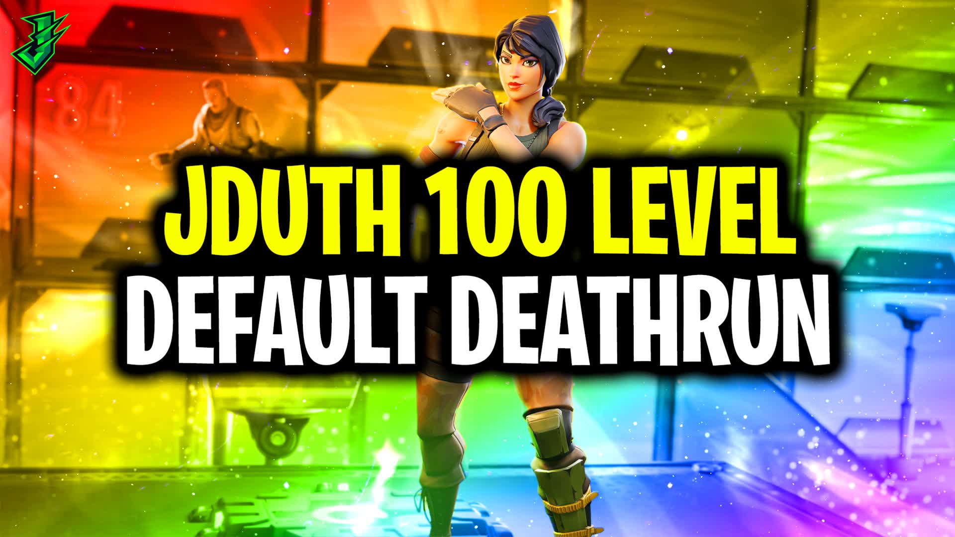 JDUTH 100 LEVEL DEFAULT DEATHRUN — Fortnite Creative map