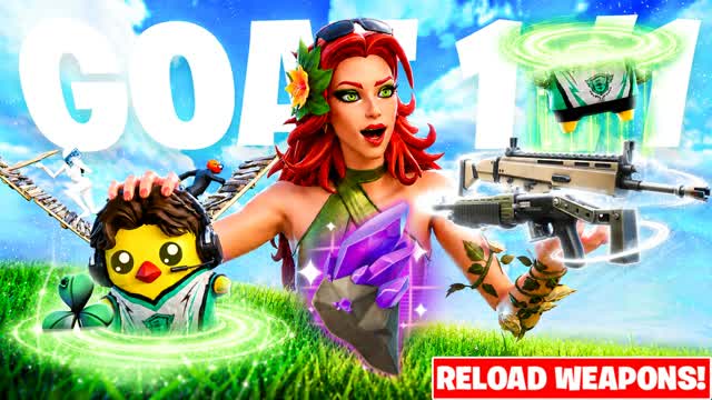 Goated 1V1 Free For All — Fortnite Creative map