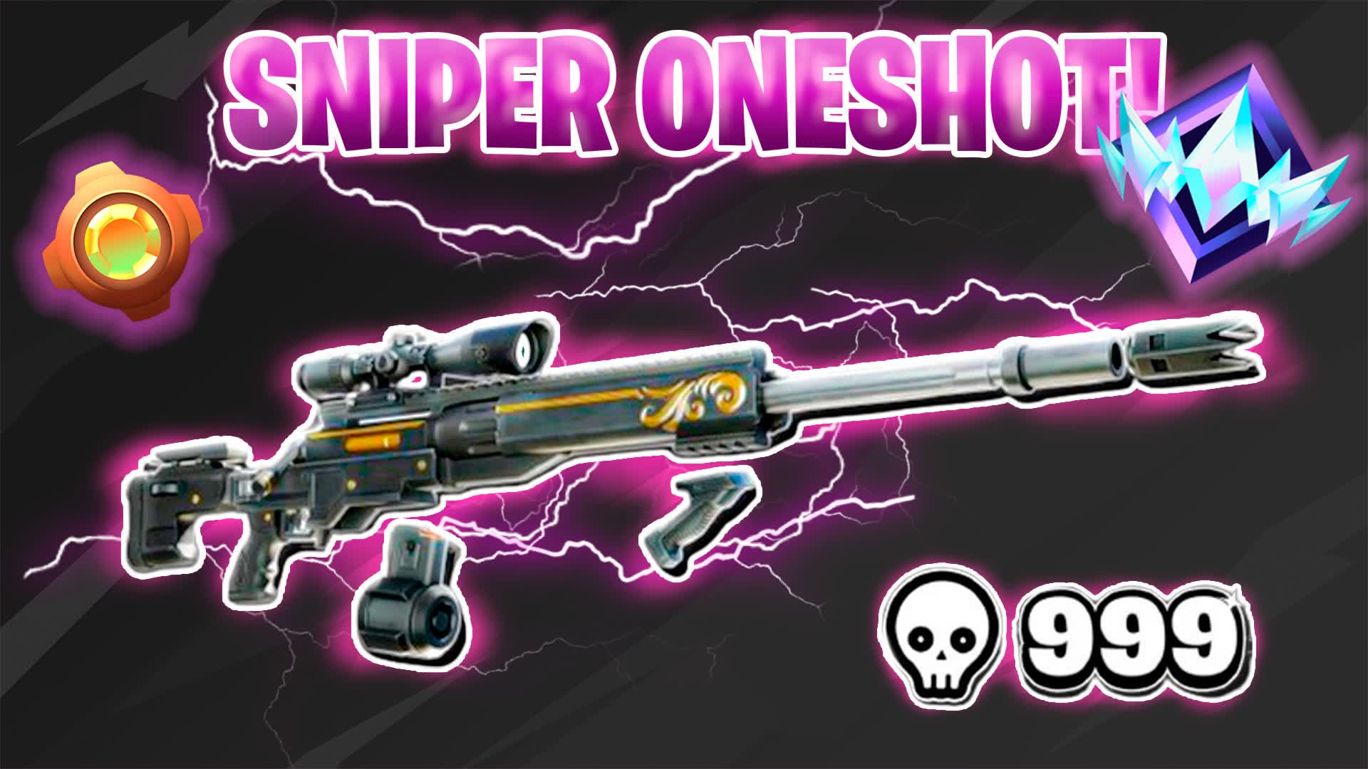 CRAZY SNIPER ONE SHOT🎯 — Fortnite Creative map