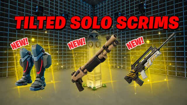 TILTED SOLO SCRIMS ⭐(GG) — Fortnite Creative map