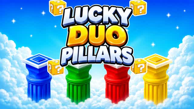 LUCKY DUO PILLARS β Fortnite Creative map