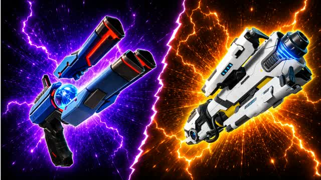 🚀 FUTURISTIC ONE SHOT GUN GAME — Fortnite Creative map