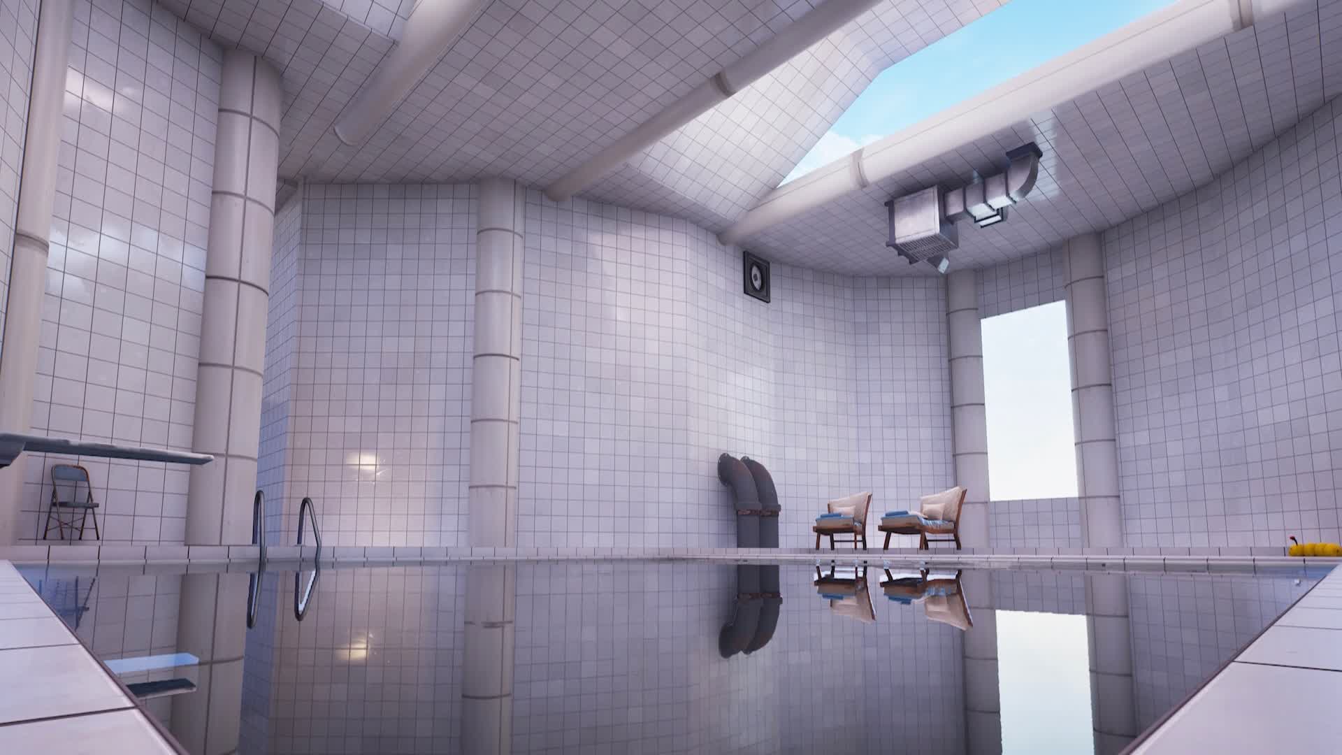 The Poolrooms (Bitesized) — Fortnite Creative map