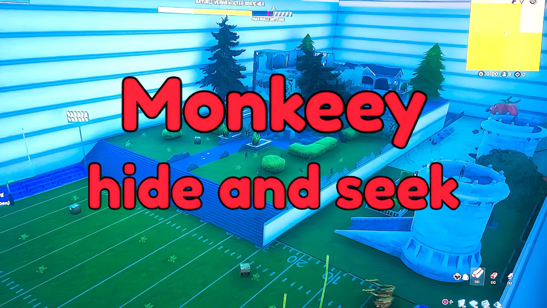 Monkeeys hide and seek — Fortnite Creative map