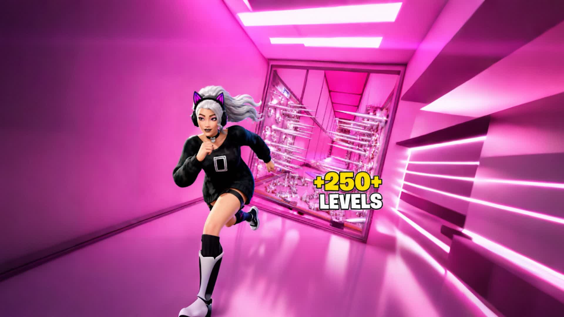 PARKOUR 250 + — Fortnite Creative map