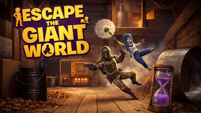 Giant Escape Room 2 — Fortnite Creative map