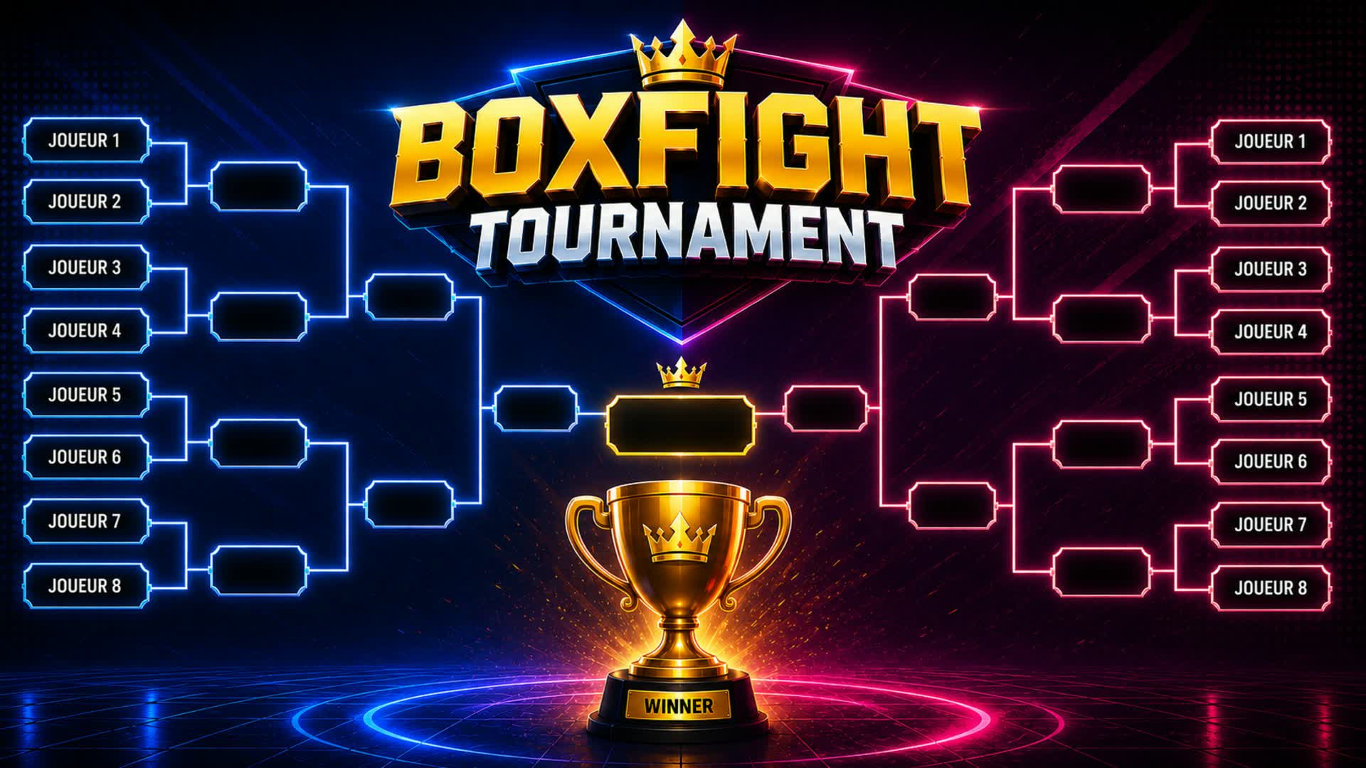 BoxCup 1v1 — Fortnite Creative map