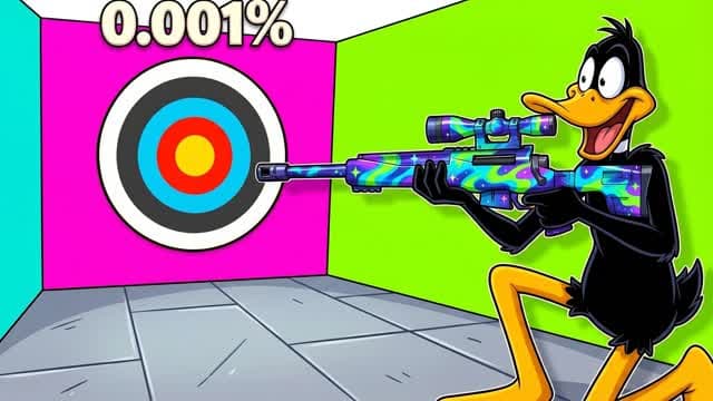 SUPER UNC TRICKSHOT PARKOUR🎯 — Fortnite Creative map