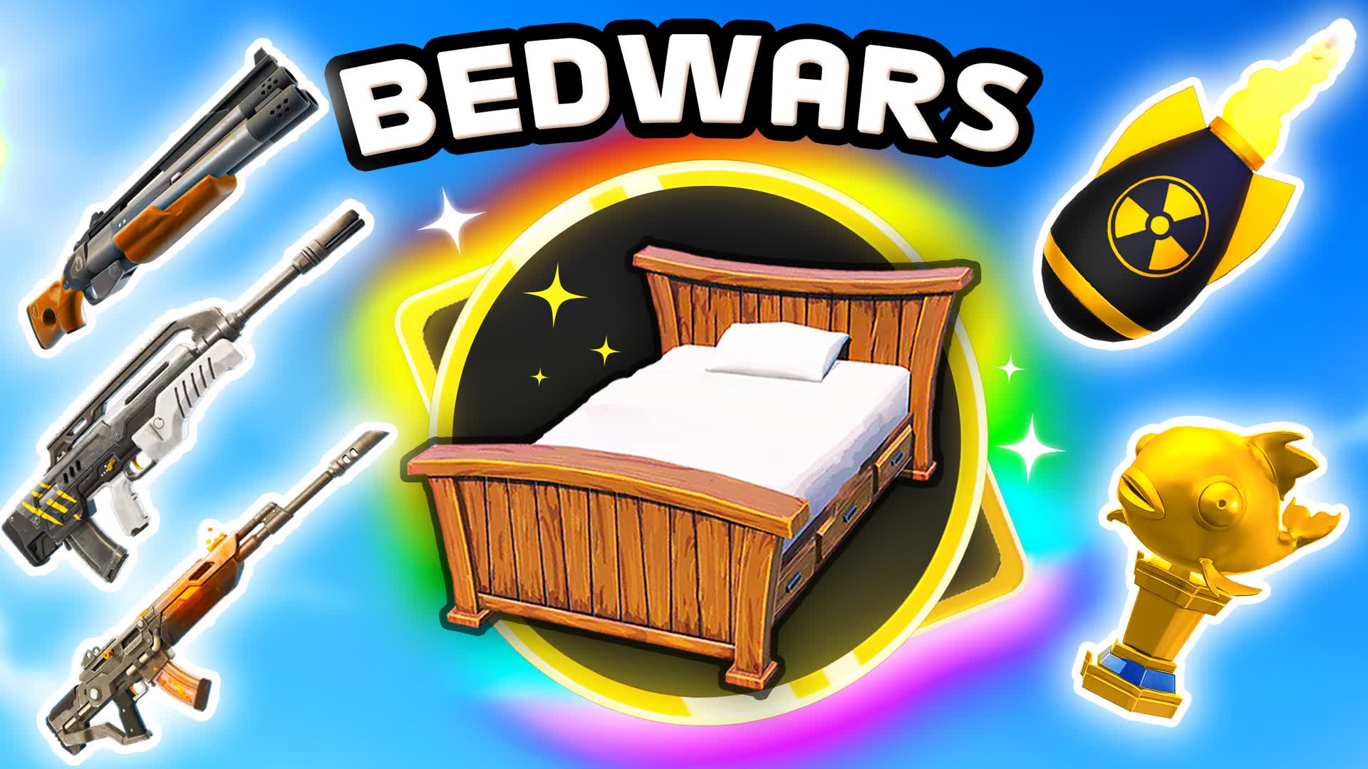 Bed Wars PVP - حرب الاسرة — Fortnite Creative map