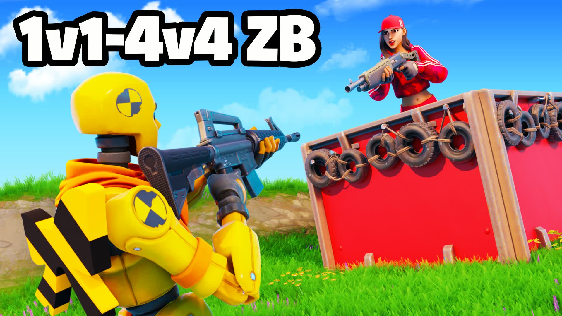 1V1-4V4 ZERO BUILD REALISTICS - FINEST — Fortnite Creative map