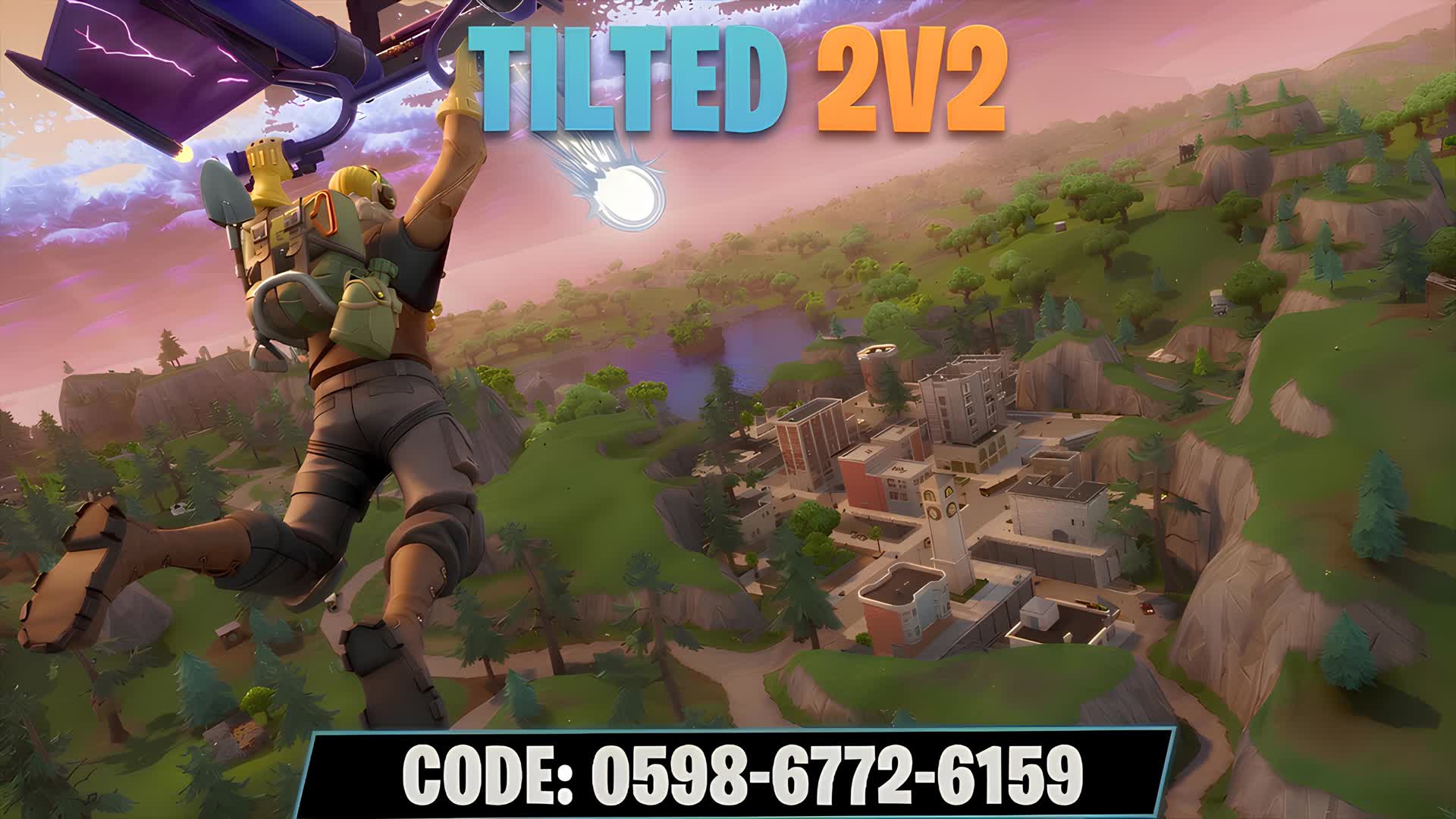 Tilted 2v2 — Fortnite Creative map