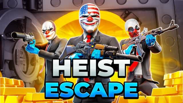 HEIST ESCAPE ROGUELIKE PAYDAY EXPERIENCE โ Fortnite Creative map