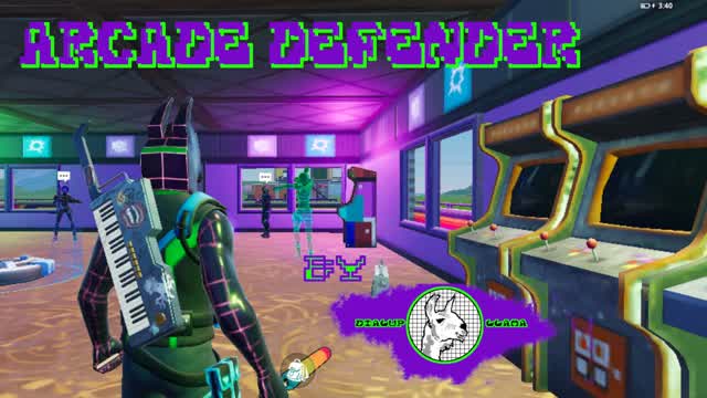 Arcade Defender — Fortnite Creative map
