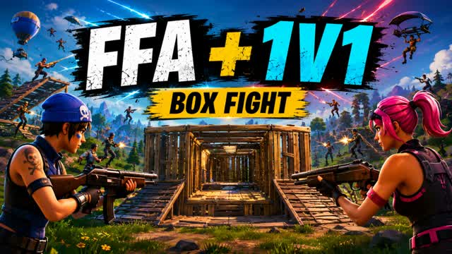 FFA - 1vs1 BoxFigth — Fortnite Creative map