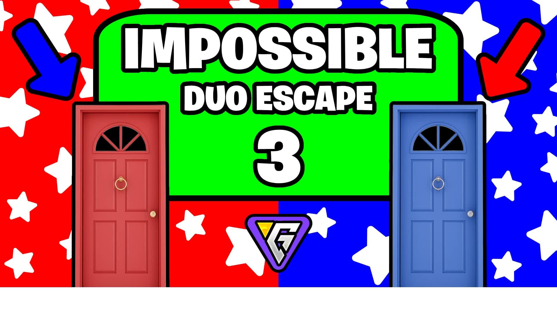 IMPOSSIBLE DUO ESCAPE ROOM 3 β Fortnite Creative map