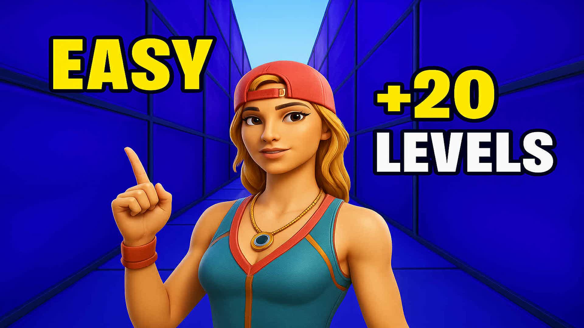 Parkour Easy — Fortnite Creative map