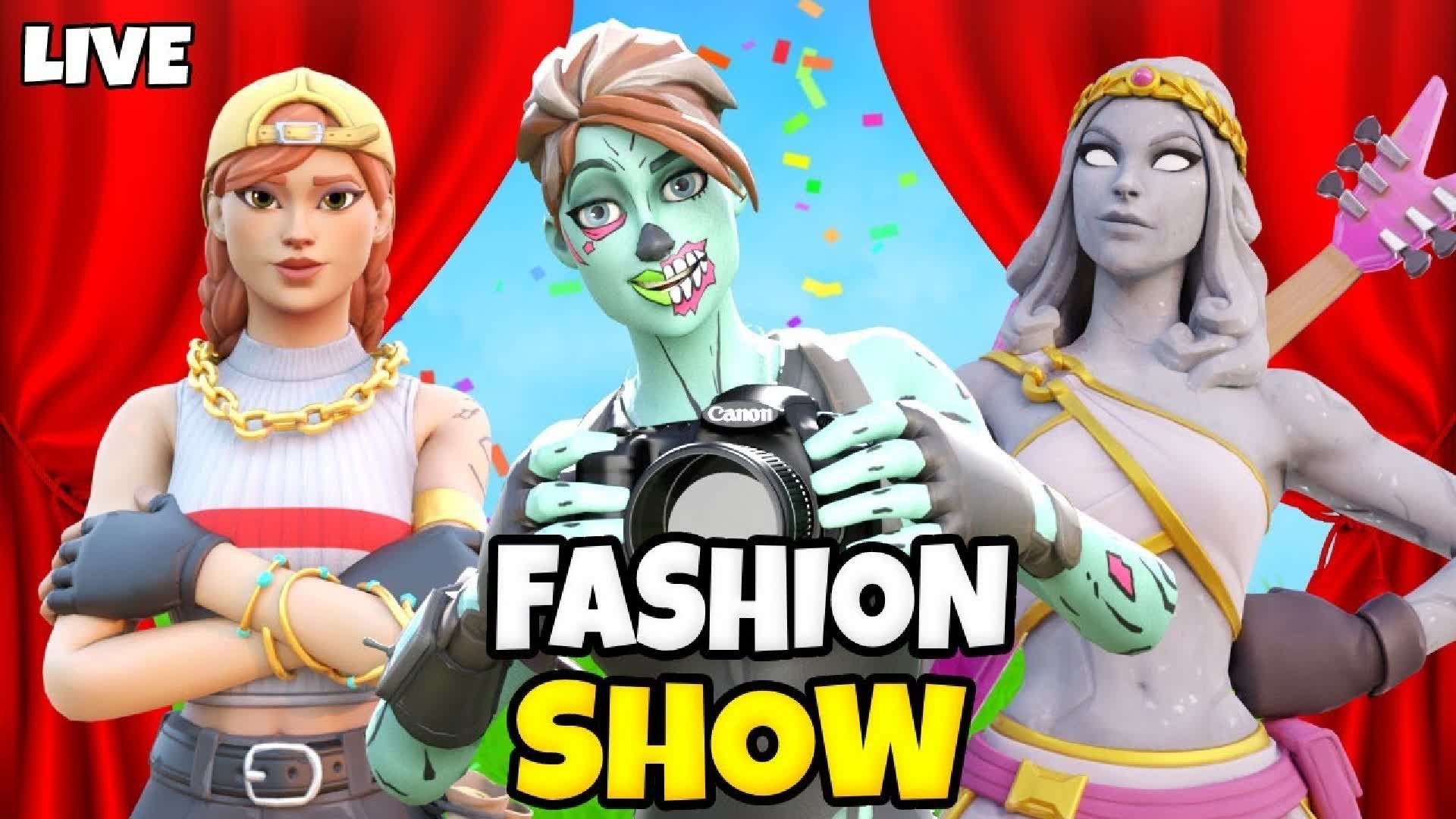 Golden's Fashion Show — Fortnite Creative map