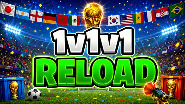 1V1V1 RELOAD WORLD CUP β Fortnite Creative map