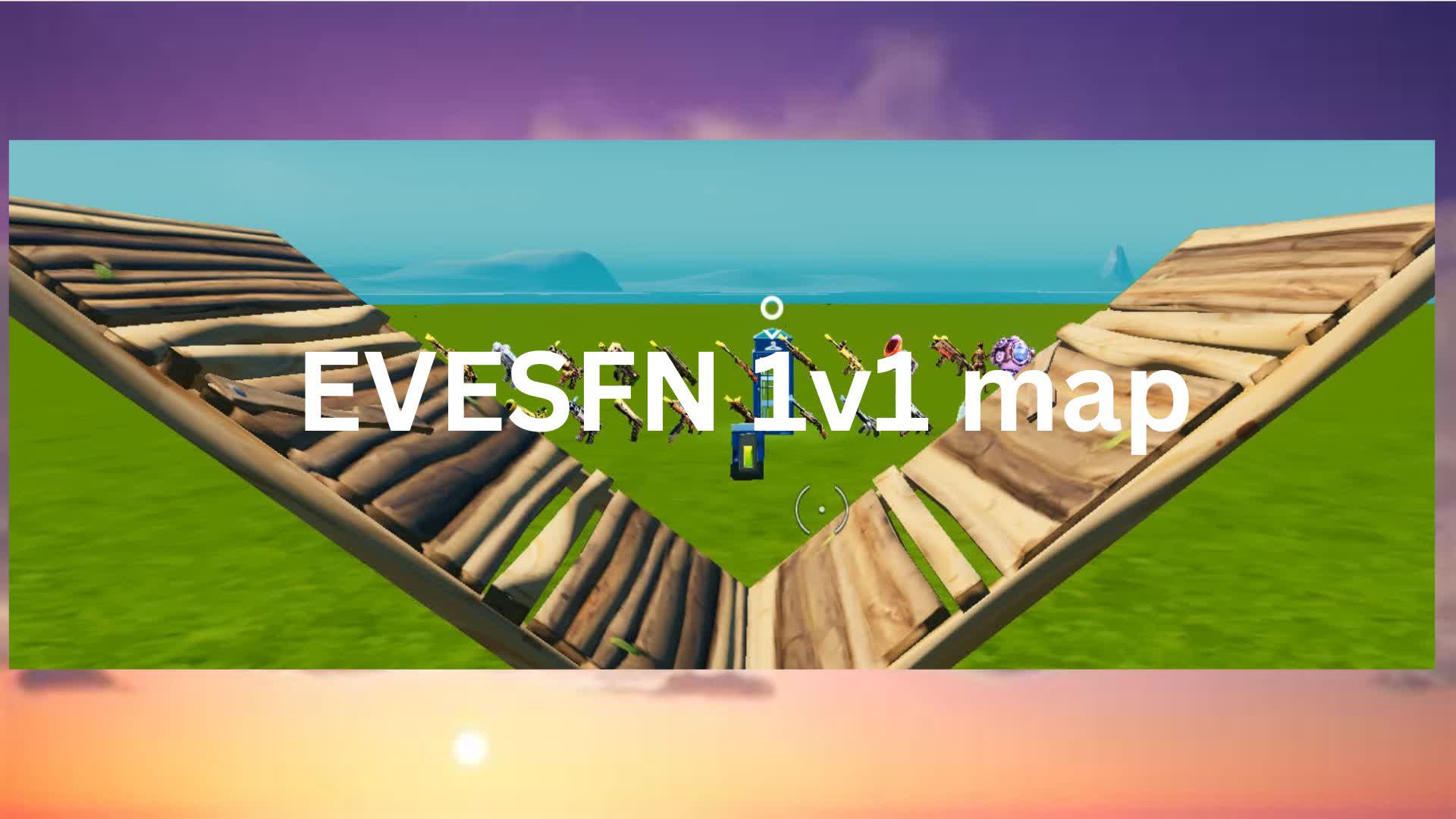 evesfn 1v1 map — Fortnite Creative map