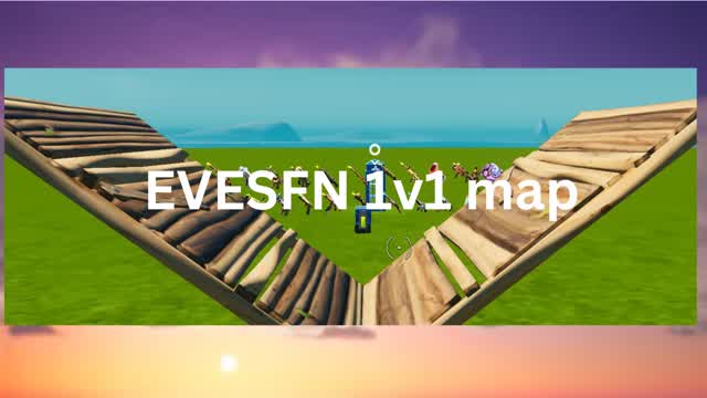 evesfn 1v1 map — Fortnite Creative map