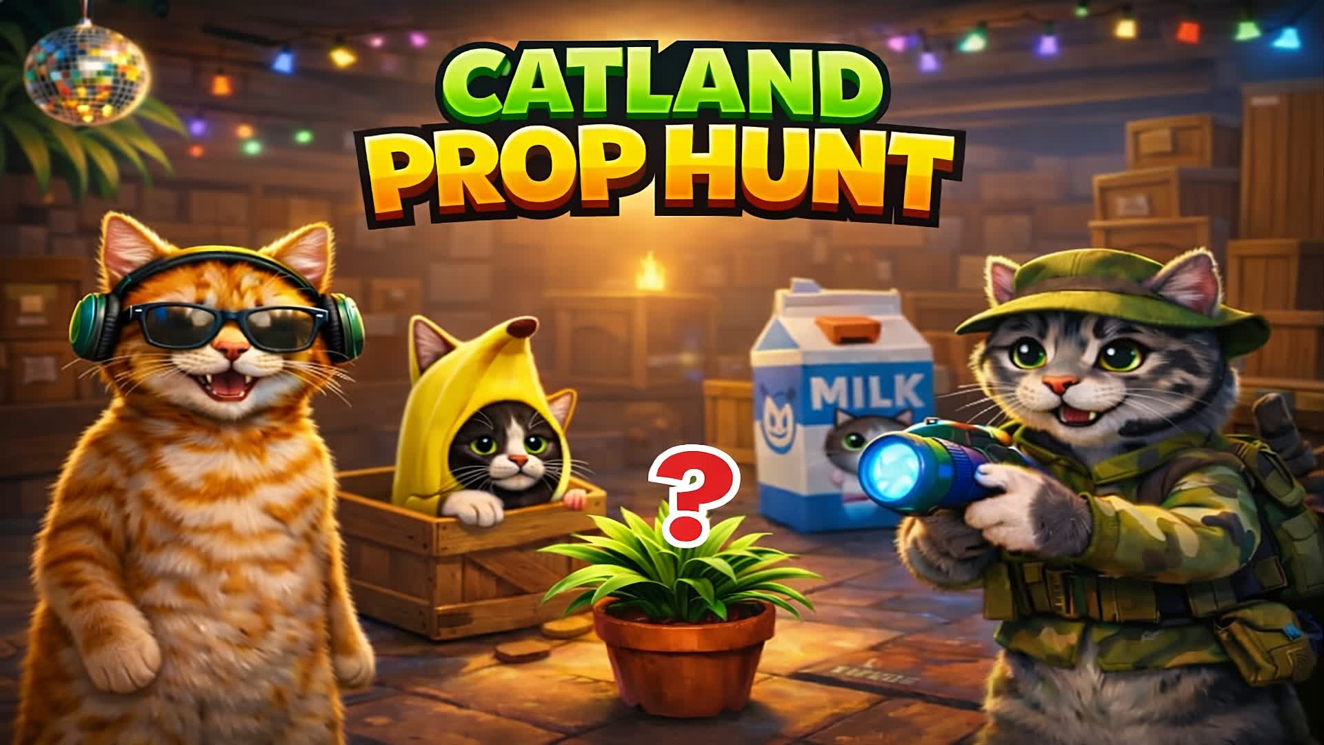 Cat Land Prop Hunt!π β Fortnite Creative map