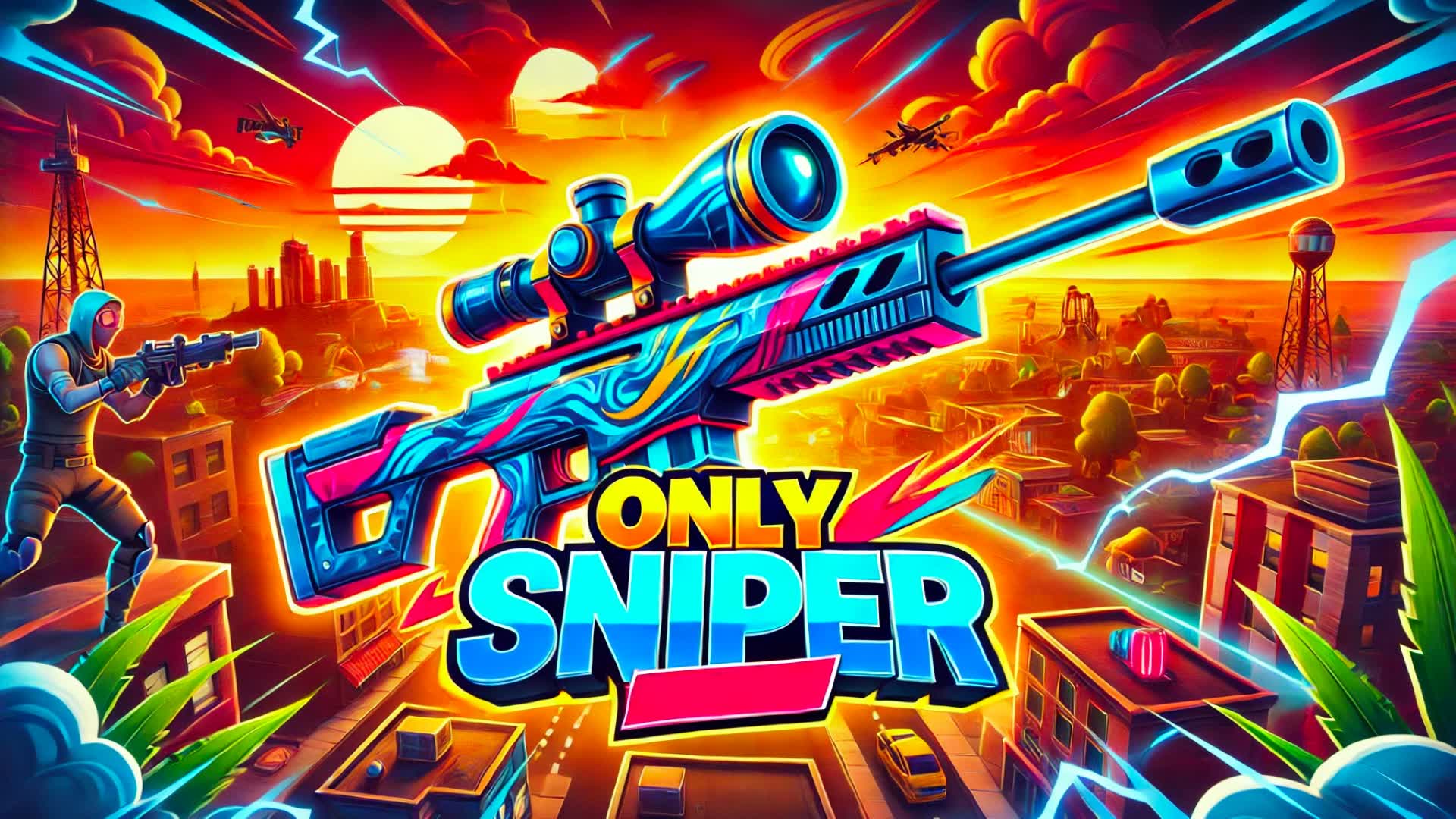 ONLY SNIPER — Fortnite Creative map